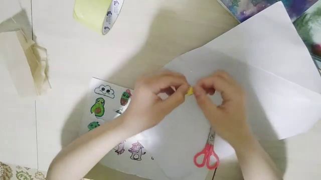 Наклейки жасаймыз😍🤩Как сделать наклейки 😍 смотреть онлайн