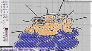 Wilcom EmbroideryStudio e4.2 уроки курсы Растровый рисунок в дизайн вышивки