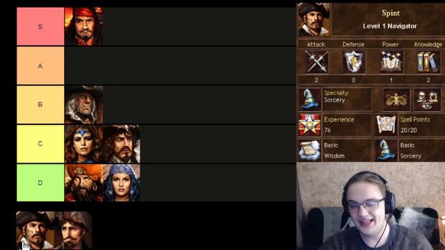 ONE STANDS ABOVE THE REST | Heroes 3 Navigator TIER LIST! смотреть онлайн