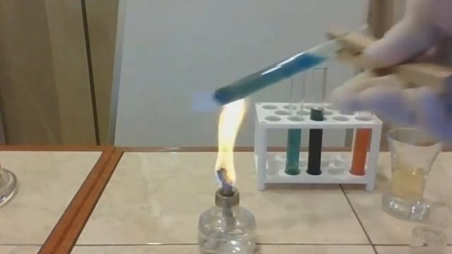 Опыт по химии. Определение глюкозы смотреть онлайн