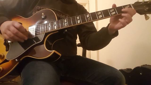 1967 Gibson ES-175 girl from imanema. смотреть онлайн