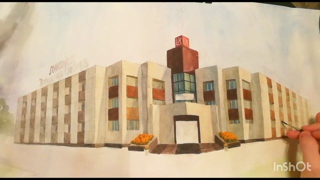 Архитектура глазами художника.