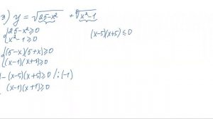 Корень n-й степени. Область определения функции, содержащей корень n-й степени