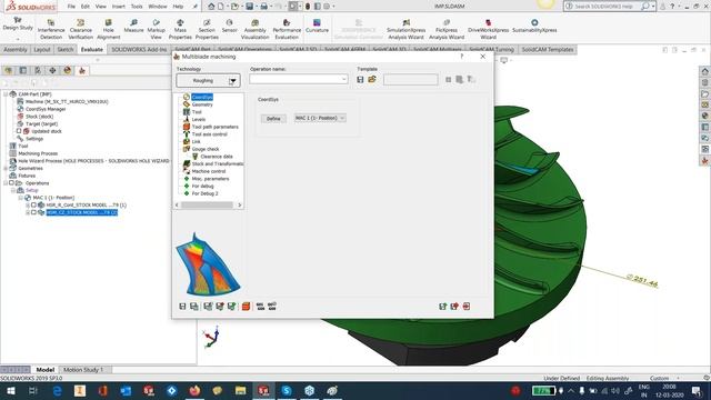 What's New SolidCAM 2020 Simultaneous 5 Axis Part 3 смотреть онлайн