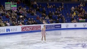 Anastasiia Gubanova (GEO) | 2023 European Figure Skating Championships - SP