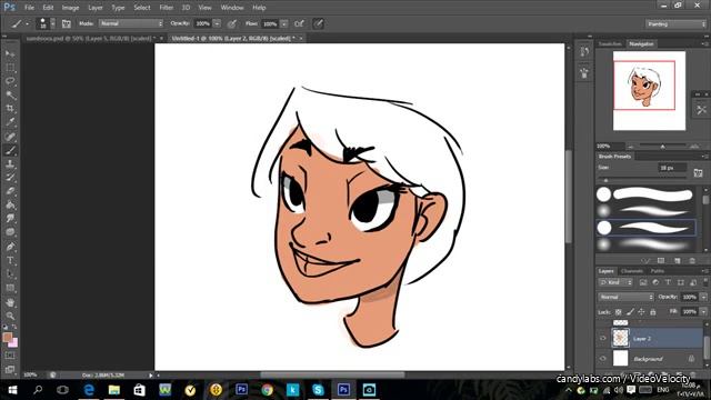 Photoshop cs6 drawing timelapse смотреть онлайн