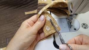 Мк по пошиву стеганой жилетки, часть 3