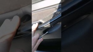 Как снять обшивку(карту) двери ауди а4 кузов б5