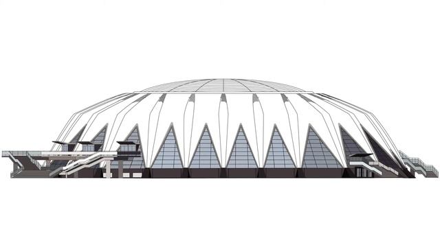 Анимация фасада здания по чертежам смотреть онлайн