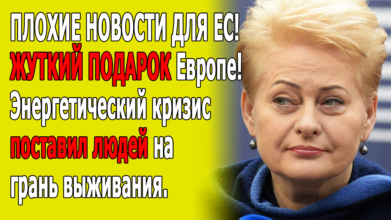 Энергетический кризис поставил литовцев на грань выживания: Все очень плохо