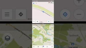 Сравнение двух карт OsmAnd и maps.me