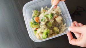 БЫСТРЫЙ и ПОЛЕЗНЫЙ рецепт киноа салата #здоровоепитание  #веган #пост