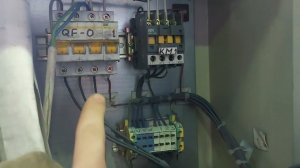 Тот самый электрический шкаф полностью. Схема.