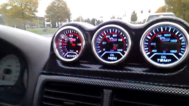 Subaru Impreza GT sound + Dragon gauge's review! смотреть онлайн