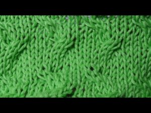 Очень красивый узор спицами | Пошаговый урок