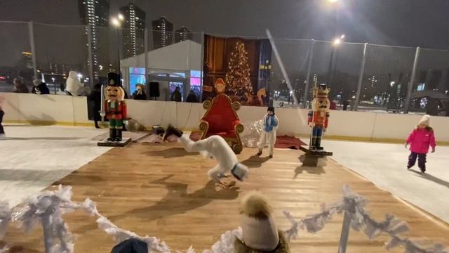 Русский Трепак в стиле брейк. МС Щелкунчик. Каток. Ходынское поле.