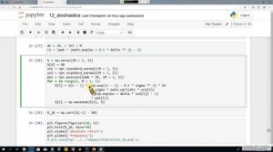 Python for Finance 43. Stochastics-9: 風險值與信用評估調整 (recorded on 20190725)