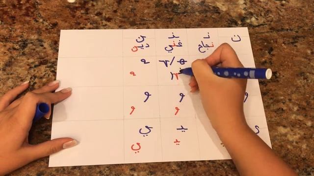 Арабский язык (اللغة العربية الفصحى). Урок 9. Буквы ن  ه  و  ي