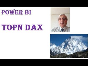 Функция TOPN Power BI DAX, посмотрите как легко динамически посчитать топ продаж. #TOPNPOWERBI