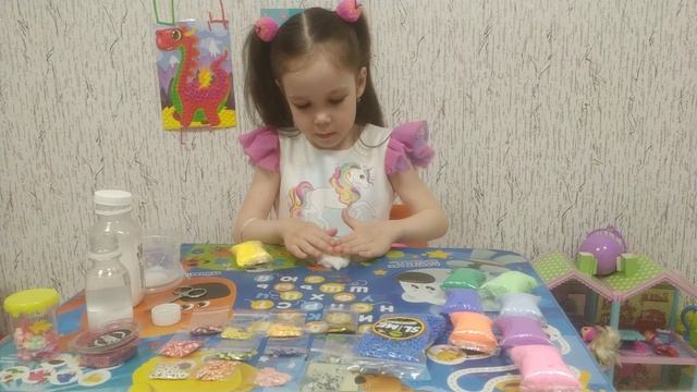 СДЕЛАЛА СЛАЙМ СВОИМИ РУКАМИ