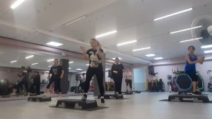 СТЕП АЭРОБИКА ЦЕЛАЯ ТРЕНИРОВКА / STEP AEROBICS