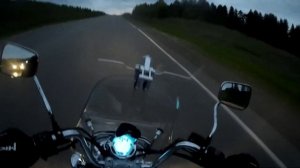 Bajaj Avenger 220 Cruise. Разгон до 111! Трасса +13 градусов, вечер, 780 +км/обкатка