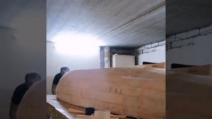 Мастер-модель каяка из пеноплекса, часть 2