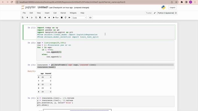 Logistic Regression Python смотреть онлайн