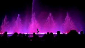 Кипр, Протарас, шоу танцующих фонтанов
