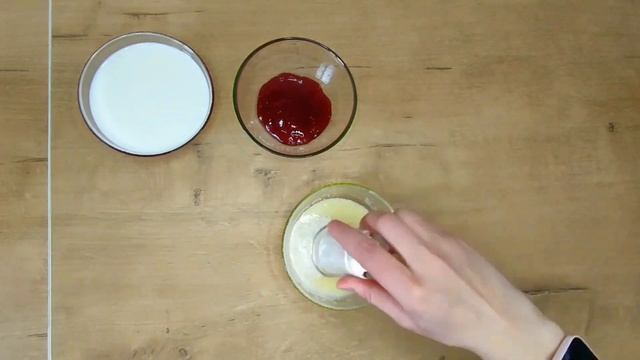 Эклеры на растительном масле с заварным малиново-мятным кремом