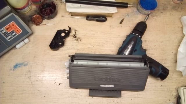 Заправка картриджа Brother TN-3230 TN-3280 смотреть онлайн