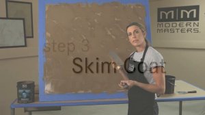 Venetian Plaster Basic Skip Trowel Application Video (short version) by Modern Masters