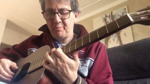 Childhood Sunday Morning - acoustic parlor guitar Baton Rouge X11C/P-SCR