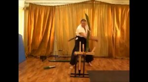 Рубка бамбука катаной.  Реальное Тамэсигири \ tameshigiri katana iaido