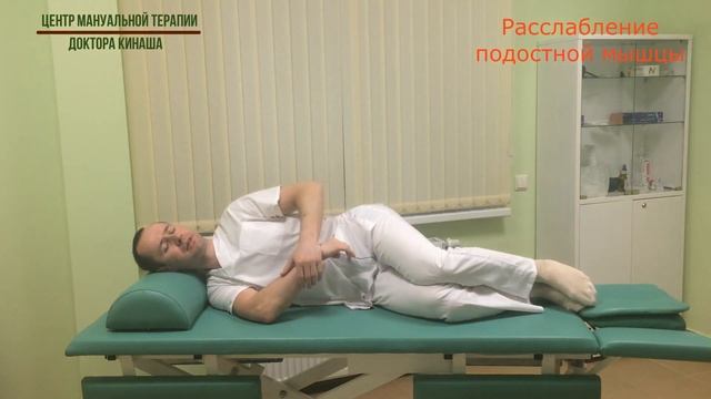 Расслабление подостной мышцы