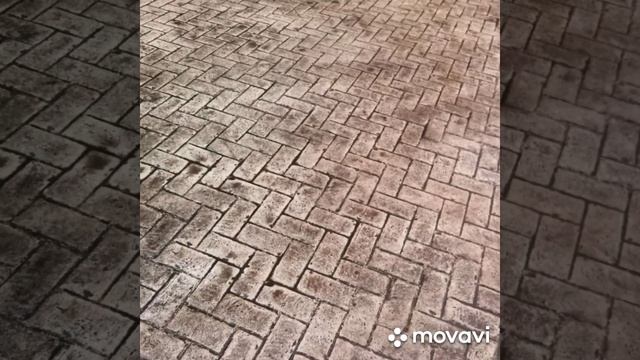 Декоративный (печатный) штммпованный бетон в Дагомысе krikofloor