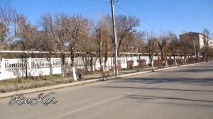 Кентау. Улица Панфилова. 17февраля 2021 года.