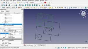 FreeCAD 3D to 2D Export in DXF for Laser Cut or CNC. Learn the basics for Beginners