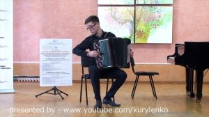 Scarlatti: Sonata E Minor K 98 ACCORDION Puneyko Скарлатти Соната Ми минор Пунейко баян Akkordeon