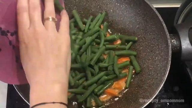 Рецепт приготовления овощей WOK с креветками