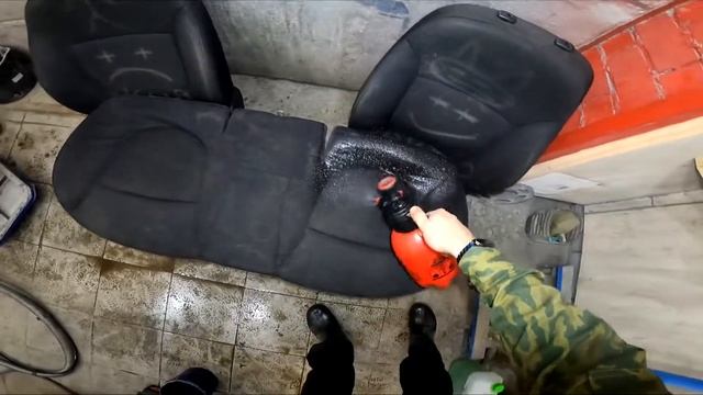 ХИМЧИСТКА сидений после ТАКСИ, в ИДЕАЛЬНОЕ состояние, ЭТО ПРОСТО!