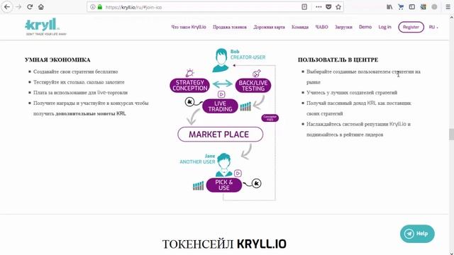 Kryll Ico - первая интуитивная платформа для определения криптотрейдинговых стратегий смотреть онлайн