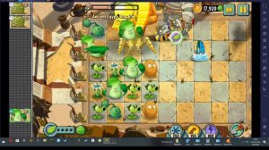 опять он прошли  зомбосса-в пустыне | РАСТЕНИЯ ПРОТИВ ЗОМБИ 2 (прохождение)