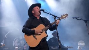 Blake Eberhard plays bass with Garth Brooks - Colorado Music HOF Concert