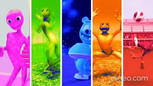 DANCE CHALLENGE DAME TU COSITA VS ME KEMASTE VS PATILA VS GUMMY BEAR VS ALIEN GREEN G #colordance смотреть онлайн
