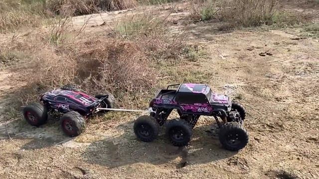 Bigfoot RC Car vs XLF X03 RC Car | RC Car 4x4 vs 6x6 | Remote Control Car