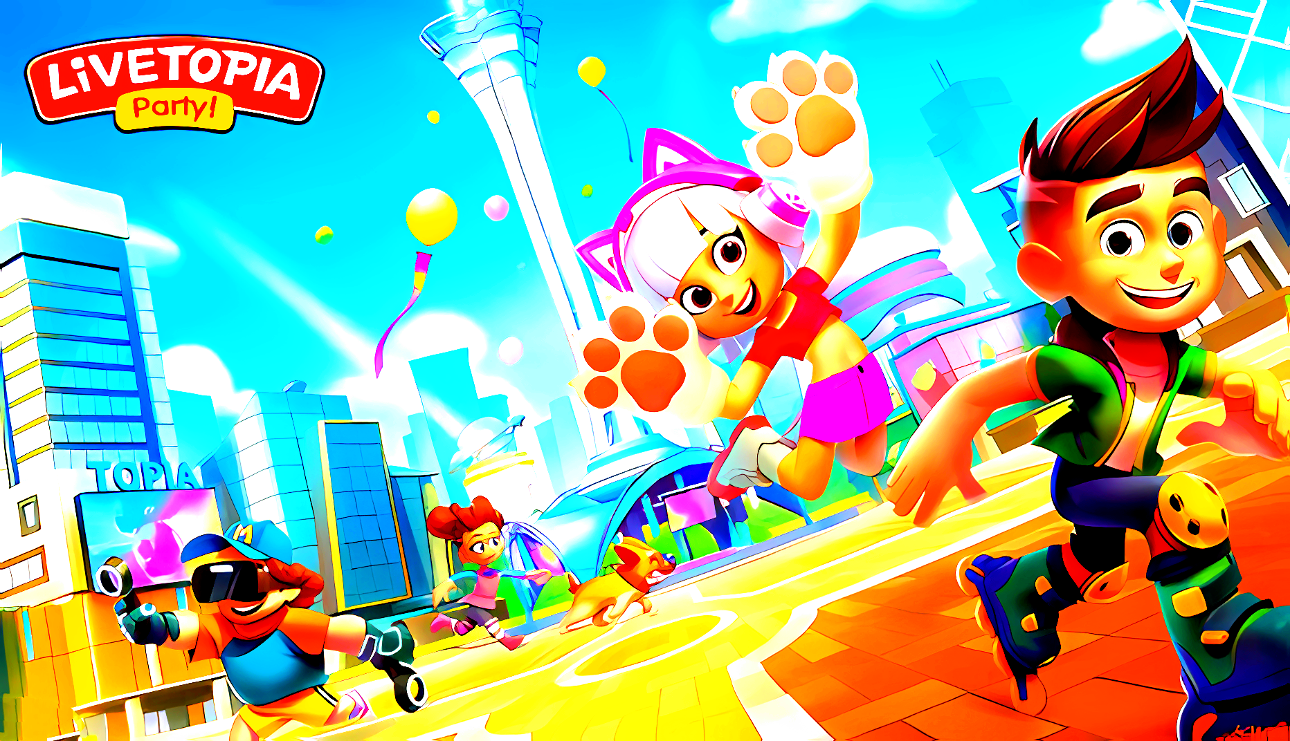 Livetopia Party 🔘🔵🔴 🅰🅽🅳🆁🅾🅸🅳🅿🅻🆄🆂👹 #Livetopia Party - хорошая игра с открытым миром