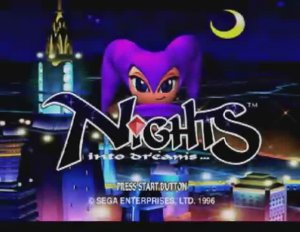 Nights Into Dreams - Sega Saturn - First Level