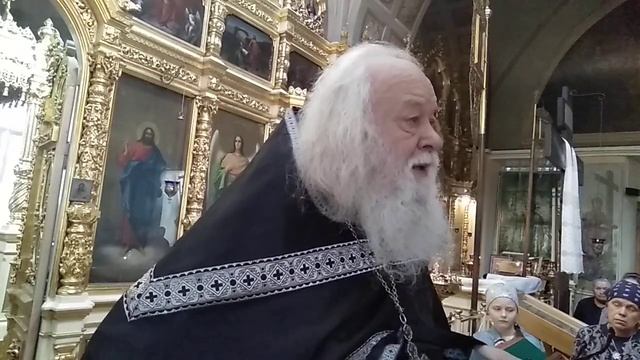 О. Валериан Кречетов. 26.04.19. Великий Пяток. Проповедь. Храм Покрова в Акулово. смотреть онлайн