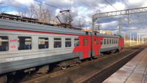 ЭД4М-0274 и ЭД4М-0270 На станции Маленковская